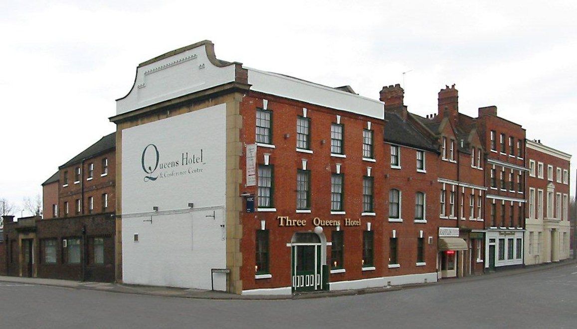 Three Queens Hotel Burton-upon-Trent Exterior foto